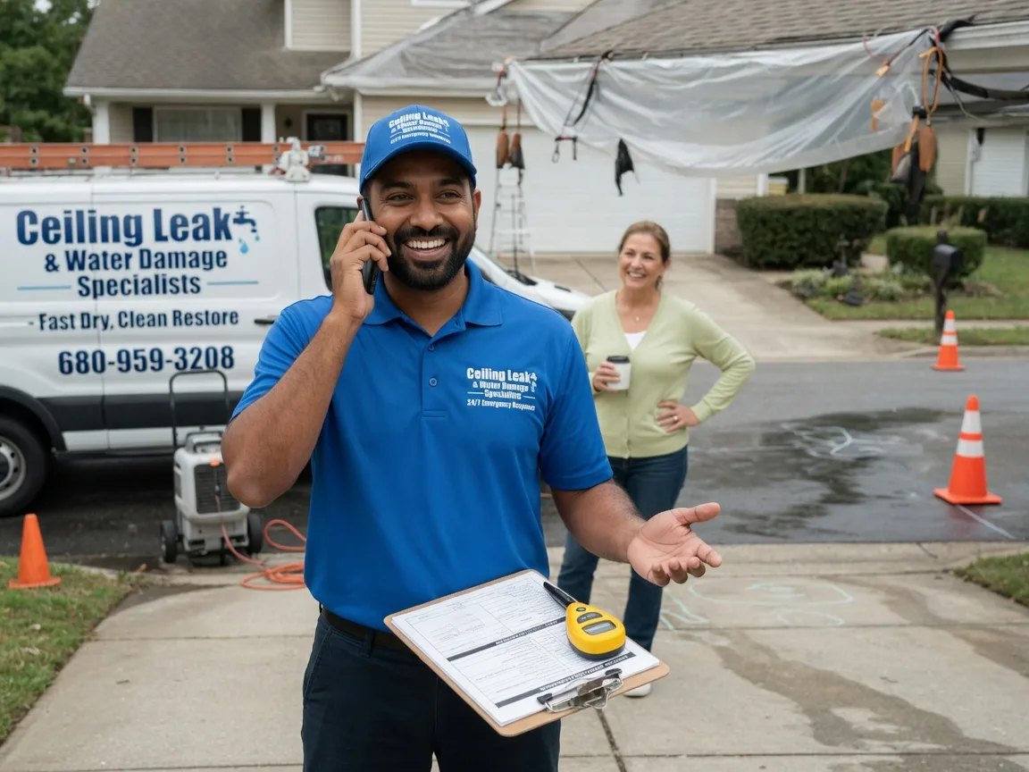 Ceiling Leak Cleanup Tonkawa, OK FAQs